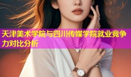 天津美术学院与四川传媒学院就业竞争力对比分析