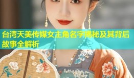 台湾天美传媒女主角名字揭秘及其背后故事全解析