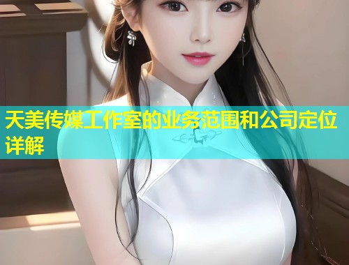 天美传媒工作室的业务范围和公司定位详解