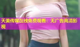 天美传媒在线免费观看：无广告高清影视