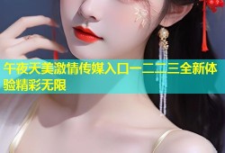 午夜天美激情传媒入口一二二三全新体验精彩无限