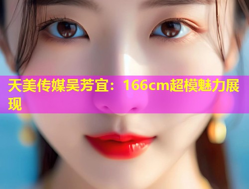 天美传媒吴芳宜：166cm超模魅力展现