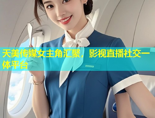 天美传媒女主角汇聚，影视直播社交一体平台