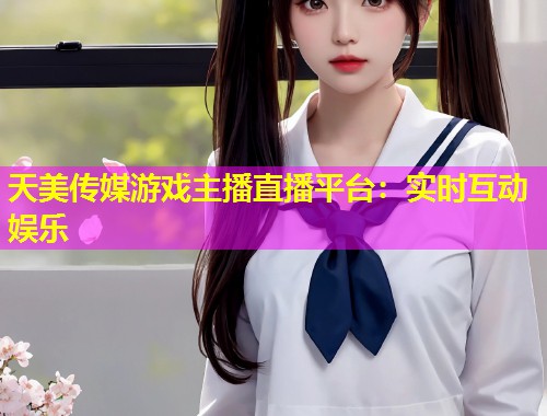 天美传媒游戏主播直播平台：实时互动娱乐